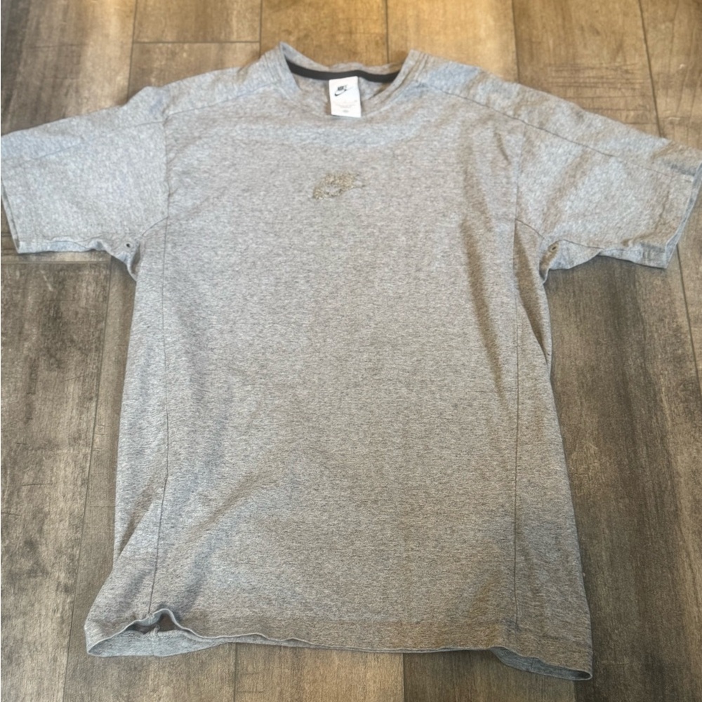 Vintage Nike Bunga Centre Logo T-Shirt Size Small‎ In Excellent Condition Gray